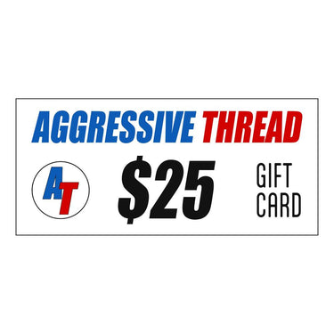 Gift Card-In-$25.00 USD-From Aggressive Thread
